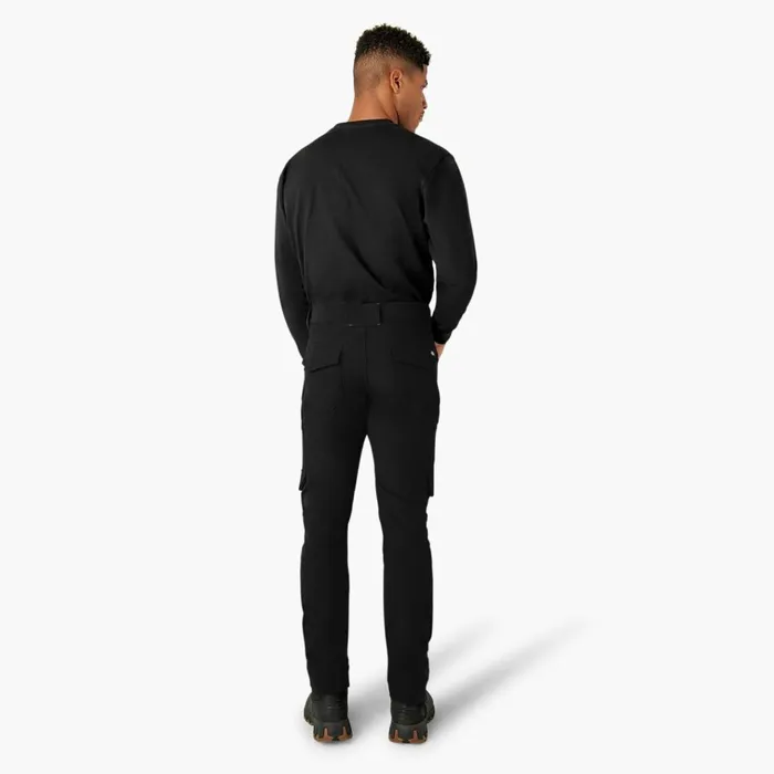 FLEX Slim Fit Double Knee Tapered Pants Black Black bkx Men Dickies Double Knee FLEX Slim Fit Double Knee Tapered Pants Black Black bkx Men Dickies Double Knee
