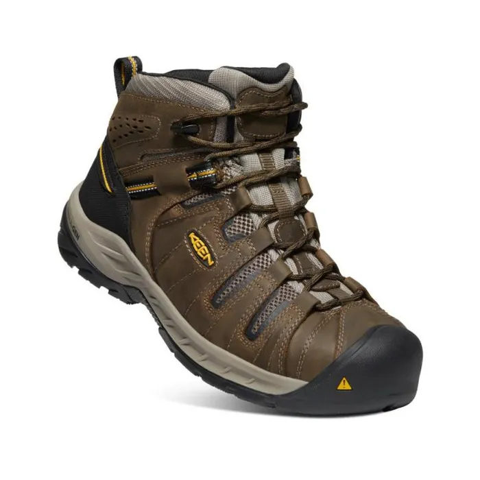 Flint II Boot Steel Toe Cascade BrownGolden Rod Men KEEN Boots Flint II Boot Steel Toe Cascade BrownGolden Rod Men KEEN Boots
