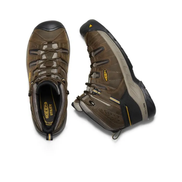 Flint II Boot Steel Toe Cascade BrownGolden Rod Men KEEN Boots Flint II Boot Steel Toe Cascade BrownGolden Rod Men KEEN Boots