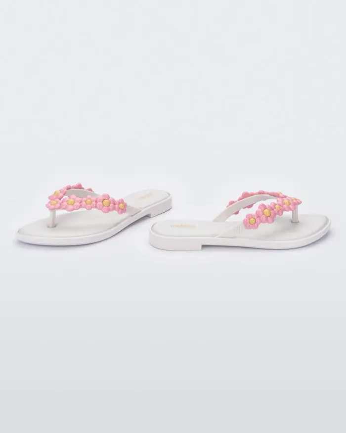 Flip Flop Spring Whitelilac Women Melissa Flip Flops