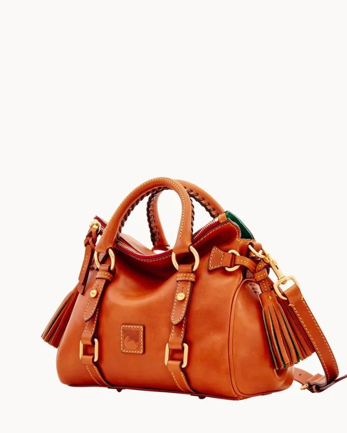 Florentine Micro Satchel Natural Women Dooney and Bourke Satchels Florentine Micro Satchel Natural Women Dooney and Bourke Satchels