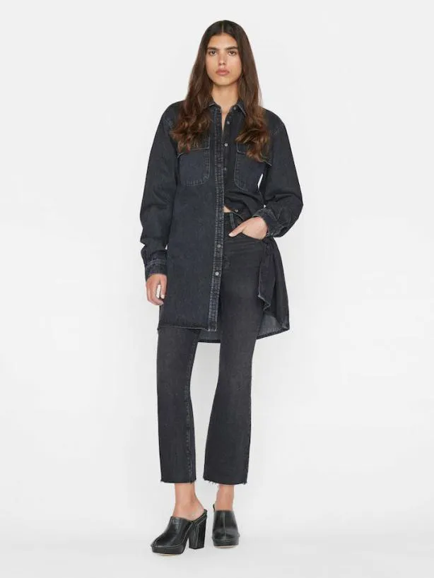 Frame A Line Shirt Dress In Pompeii Clean Pompeii Clean Women Tops and Blouses Frame A Line Shirt Dress In Pompeii Clean Pompeii Clean Women Tops and Blouses