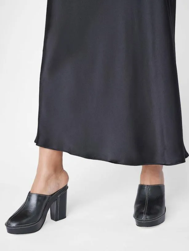 Frame Column Maxi Skirt In Noir Noir Women Skirts and Shorts Frame Column Maxi Skirt In Noir Noir Women Skirts and Shorts