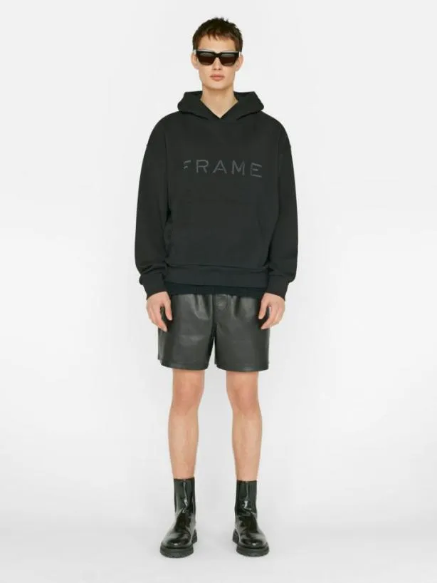 Frame Frame Hoodie In Noir Noir Men Sweaters and Hoodies Frame Frame Hoodie In Noir Noir Men Sweaters and Hoodies