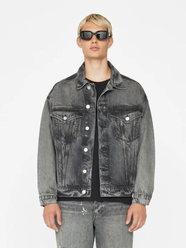 Frame L039Homme Oversized Jacket In Motley Motley Men Jackets and Coats Frame L039Homme Oversized Jacket In Motley Motley Men Jackets and Coats