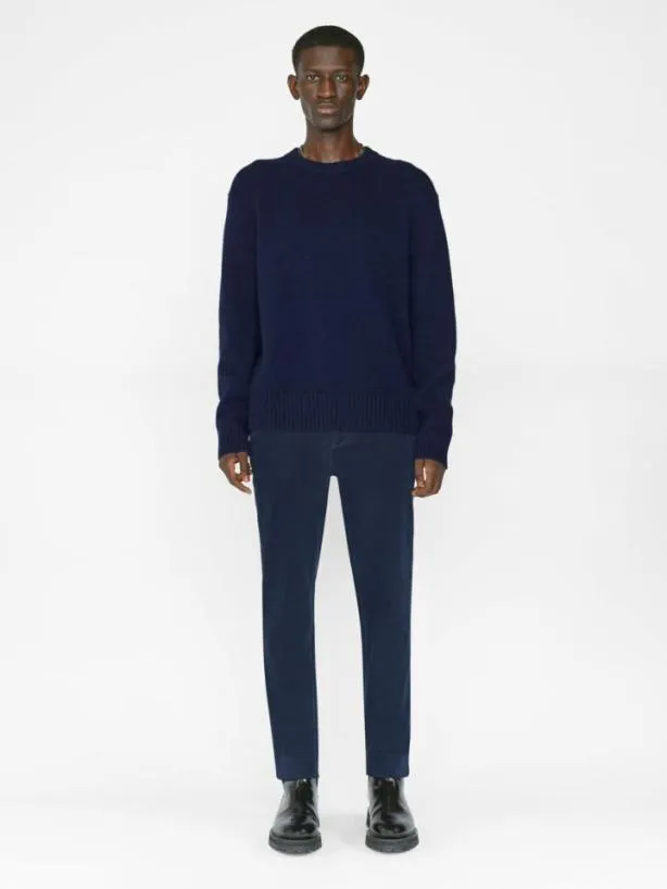 Frame L039Homme Slim Chino In Navy Navy Men Pants and Shorts Frame L039Homme Slim Chino In Navy Navy Men Pants and Shorts