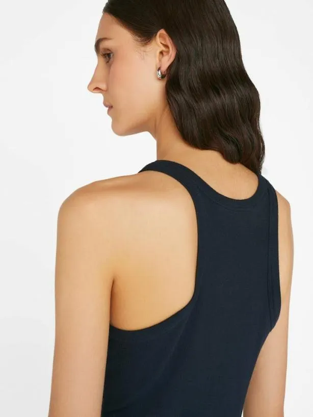 Frame Modal Rib Cami In Navy Navy Women Tanks and Tees Frame Modal Rib Cami In Navy Navy Women Tanks and Tees