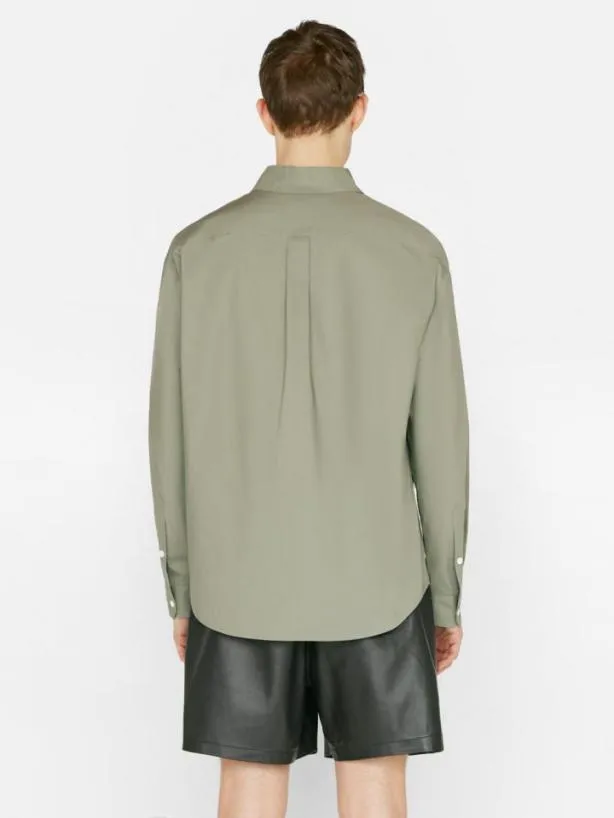 Frame Soft Cotton Long Sleeve Shirt In Desert Sage Desert Sage Men Shirts Frame Soft Cotton Long Sleeve Shirt In Desert Sage Desert Sage Men Shirts