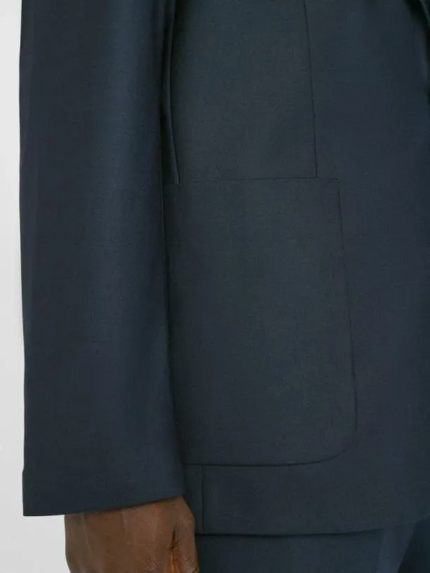 Frame Unstructured Wool Blazer In Dark Navy Dark Navy Men Jackets and Coats Frame Unstructured Wool Blazer In Dark Navy Dark Navy Men Jackets and Coats
