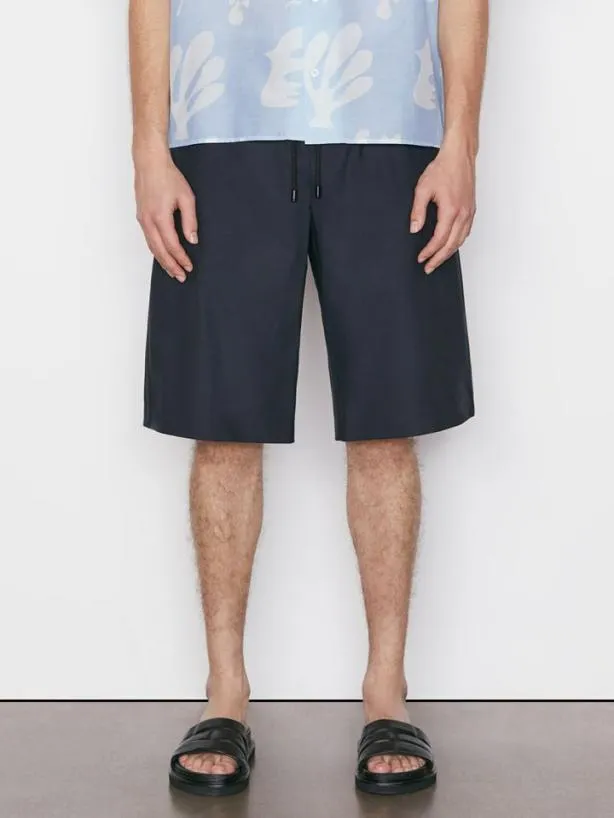 Frame Unstructured Wool Short In Dark Navy Dark Navy Men Pants and Shorts Frame Unstructured Wool Short In Dark Navy Dark Navy Men Pants and Shorts