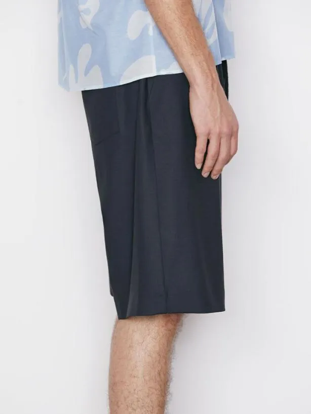 Frame Unstructured Wool Short In Dark Navy Dark Navy Men Pants and Shorts Frame Unstructured Wool Short In Dark Navy Dark Navy Men Pants and Shorts