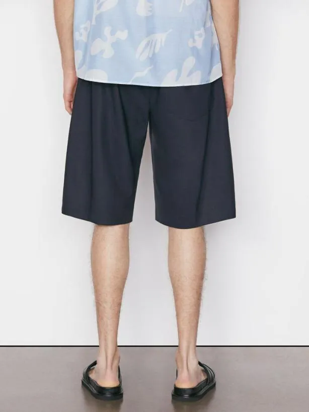 Frame Unstructured Wool Short In Dark Navy Dark Navy Men Pants and Shorts Frame Unstructured Wool Short In Dark Navy Dark Navy Men Pants and Shorts