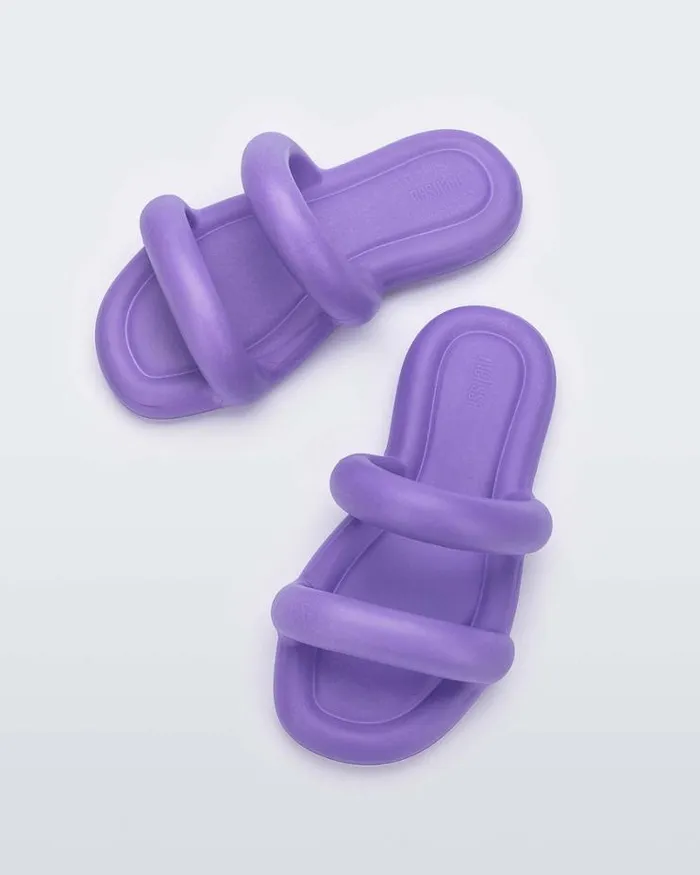 Free Bloom Slide Lilac Women Melissa Slides