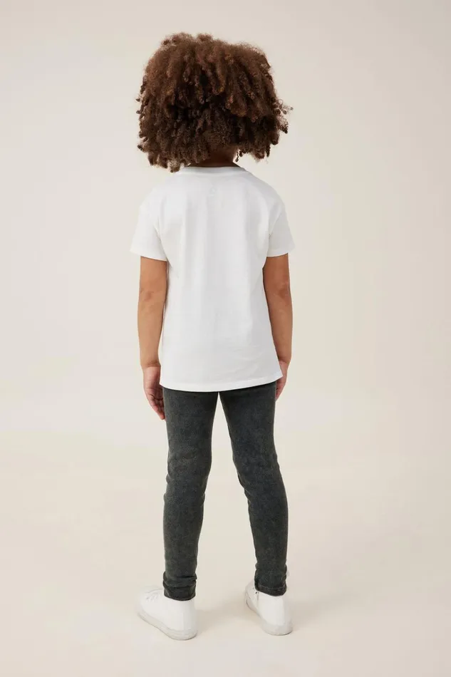Girls Leggings Pants and Jeans Cotton On Huggie Tights Black Washed Rib Girls Leggings Pants and Jeans Cotton On Huggie Tights Black Washed Rib