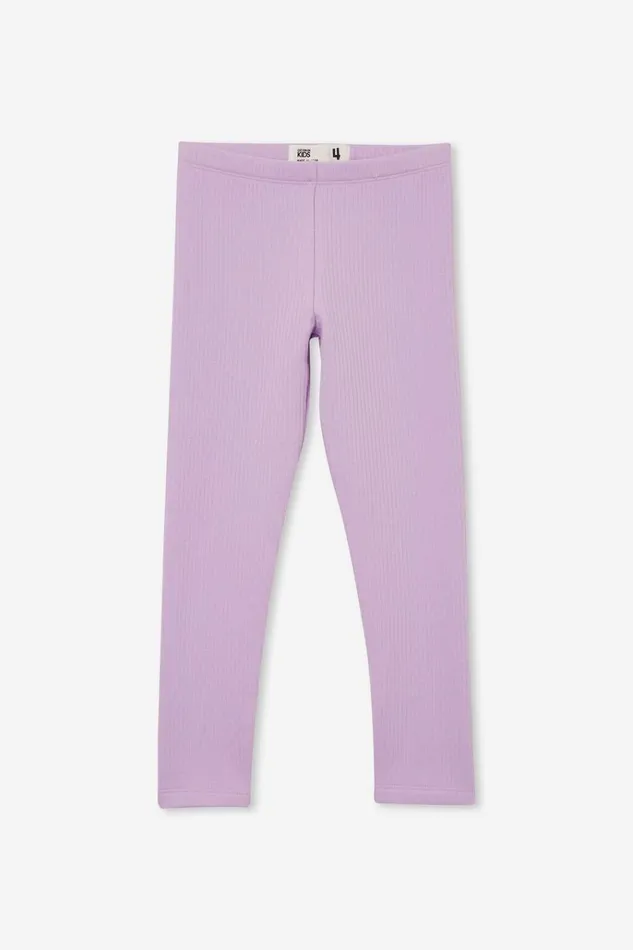 Girls Leggings Pants and Jeans Cotton On Huggie Tights Lilac Drop Rib Girls Leggings Pants and Jeans Cotton On Huggie Tights Lilac Drop Rib