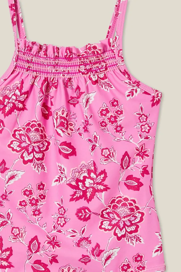 Girls Swimwear Cotton On Daisy One Piece Pink Gerberafrida Folk Floral Girls Swimwear Cotton On Daisy One Piece Pink Gerberafrida Folk Floral