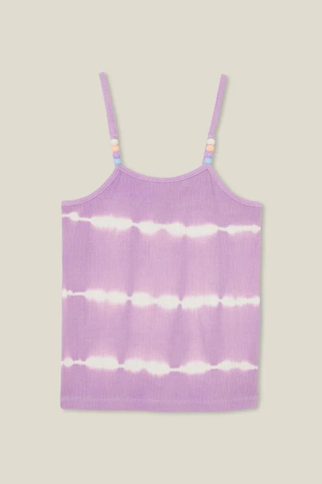 Girls Tops and TShirts Cotton On Delilah Tank Lilac Drop Tie Dye