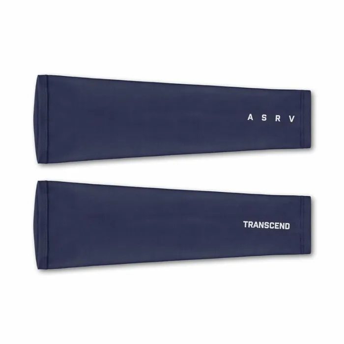 Gloves and Sleeves Men ASRV WarpFlexx Arm Sleeve Navy 034transcend034