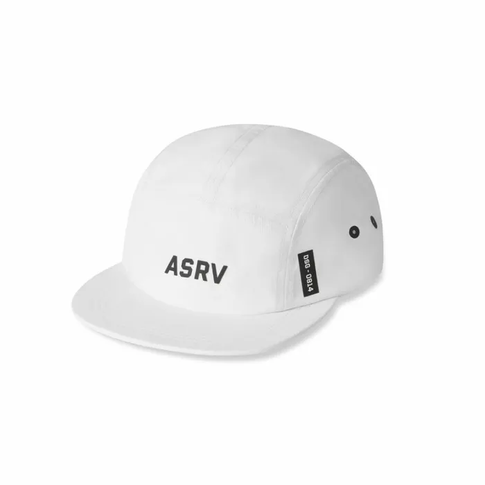 Hats and Headwear Men ASRV 5Panel Run Cap White