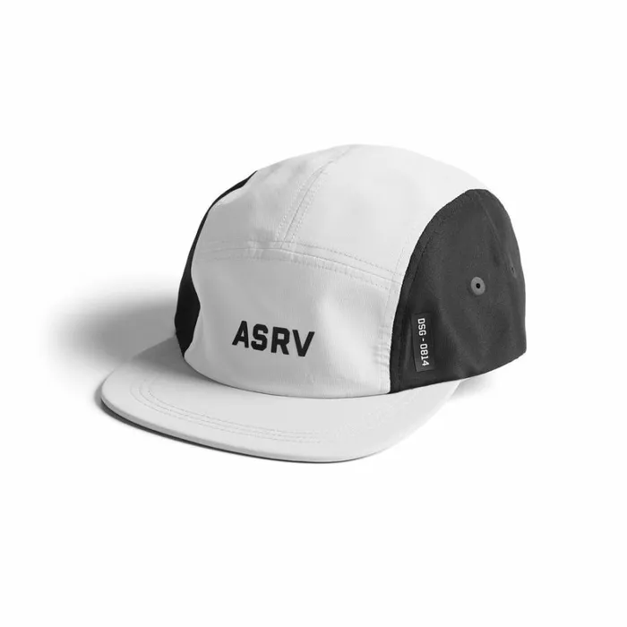 Hats and Headwear Men ASRV 5Panel Run Cap Whiteblack 034asrv034