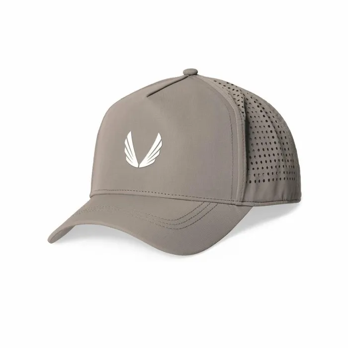 Hats and Headwear Men ASRV Performance AFrame Hat Light Taupewhite 034wings034 Hats and Headwear Men ASRV Performance AFrame Hat Light Taupewhite 034wings034
