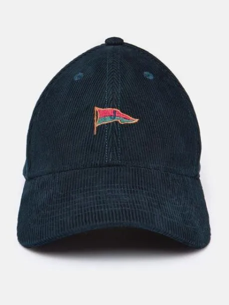 Hats Gloves and Scarves Men Joules Navy Corduroy Cap