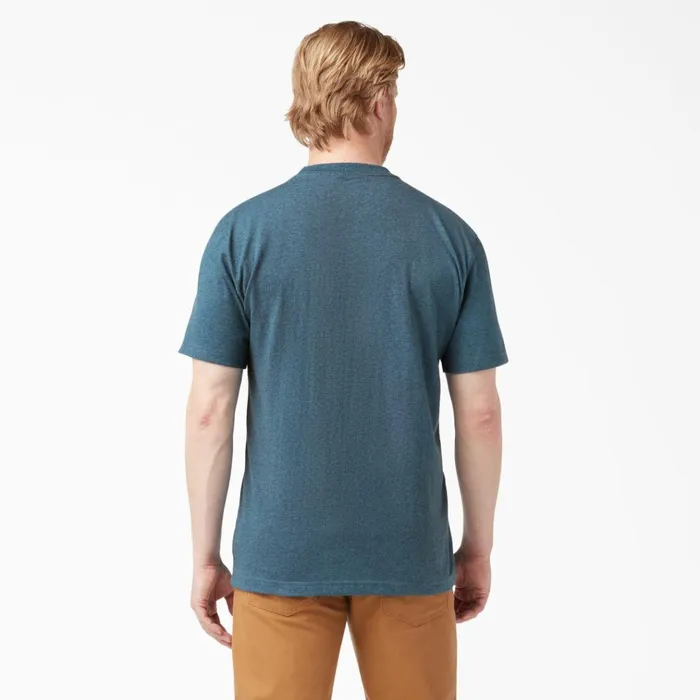 Heavyweight Heathered Short Sleeve Pocket TShirt Baltic Blue Baltic Blue bud Men Dickies TShirts Heavyweight Heathered Short Sleeve Pocket TShirt Baltic Blue Baltic Blue bud Men Dickies TShirts
