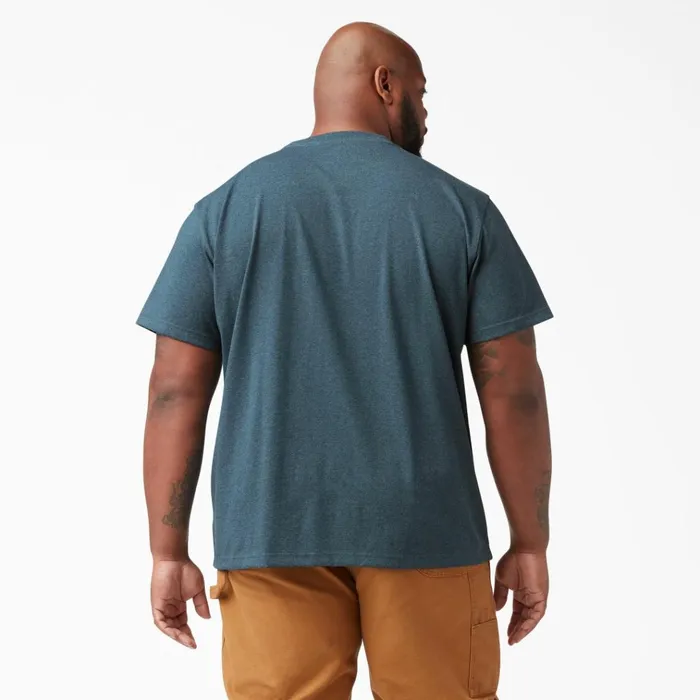 Heavyweight Heathered Short Sleeve Pocket TShirt Baltic Blue Baltic Blue bud Men Dickies TShirts Heavyweight Heathered Short Sleeve Pocket TShirt Baltic Blue Baltic Blue bud Men Dickies TShirts