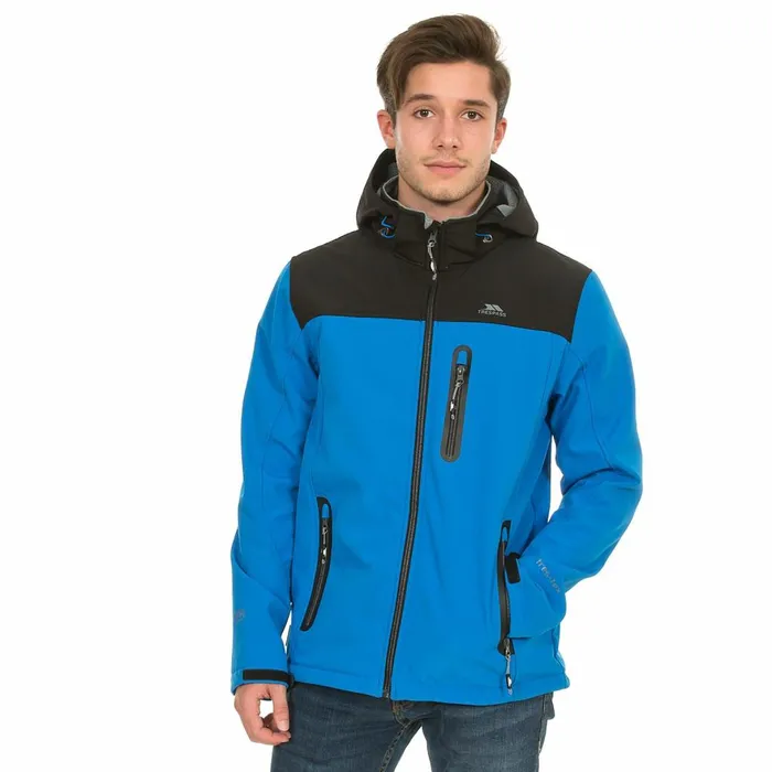 Hebron Softshell Jacket Bright Men Trespass Softshell Jackets