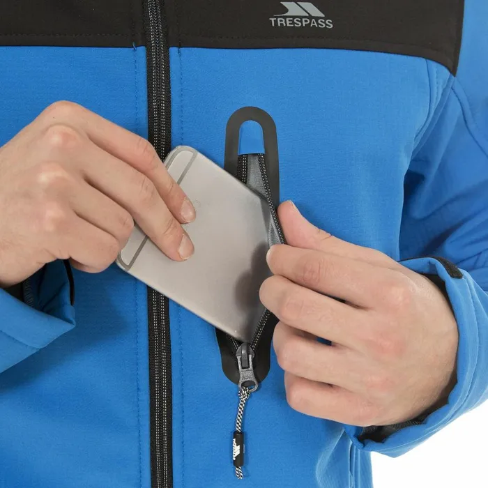 Hebron Softshell Jacket Bright Men Trespass Softshell Jackets