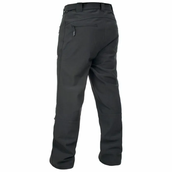 Hemic Water Resistant Softshell Trousers Black Men Trespass Walking Trousers Hemic Water Resistant Softshell Trousers Black Men Trespass Walking Trousers
