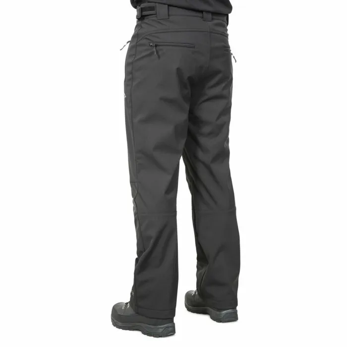 Hemic Water Resistant Softshell Trousers Black Men Trespass Walking Trousers Hemic Water Resistant Softshell Trousers Black Men Trespass Walking Trousers