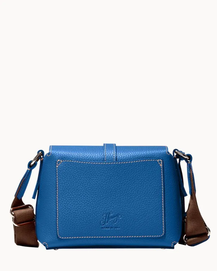 Henrys Foldover Crossbody Blue Women Dooney and Bourke Crossbodies Henrys Foldover Crossbody Blue Women Dooney and Bourke Crossbodies