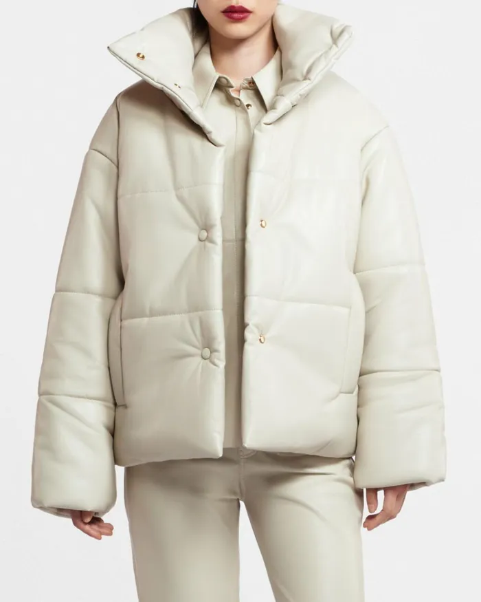 Hide Creme Women Nanushka Outerwear