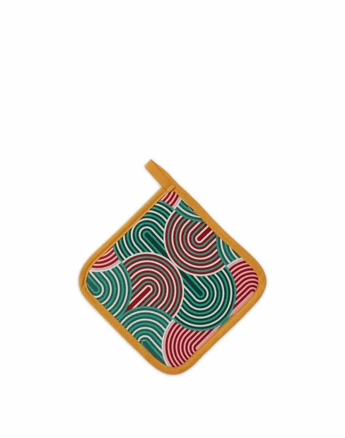 Homeware Kitchen Accessories La Double J Oven Glove and Pot Holder Slinky Verde Homeware Kitchen Accessories La Double J Oven Glove and Pot Holder Slinky Verde