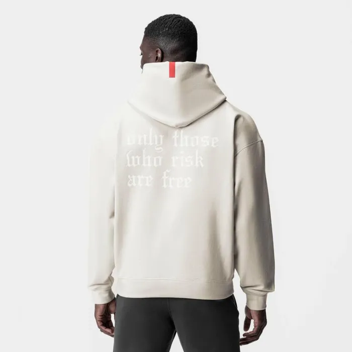 Hoodies and Sweatshirts Men ASRV TechTerry Zip Pocket Hoodie Stonewhite 034otwr034