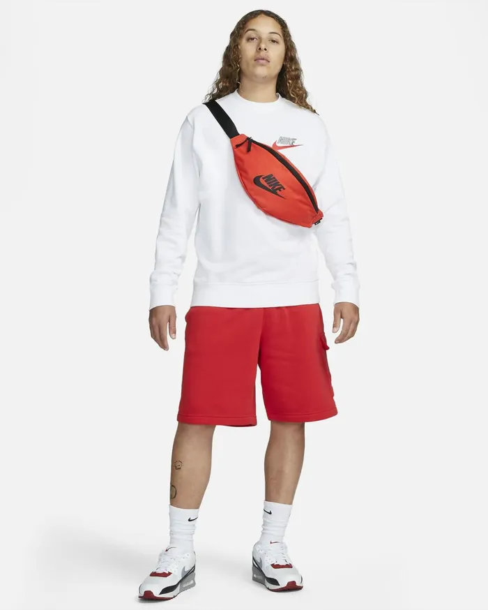 Hoodies And Sweatshirts Men Nike Club White