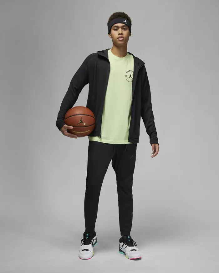 Hoodies And Sweatshirts Men Nike Jordan DriFIT Sport Blackblack