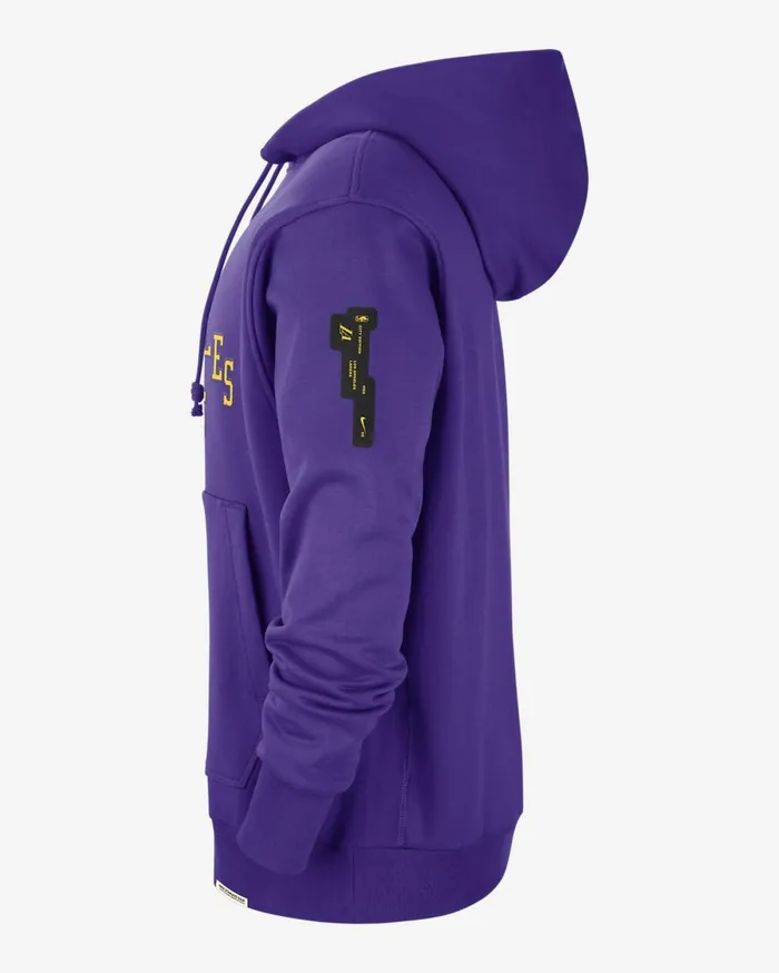 Hoodies And Sweatshirts Men Nike Los Angeles Lakers Standard Issue 202324 City Edition Field Purple