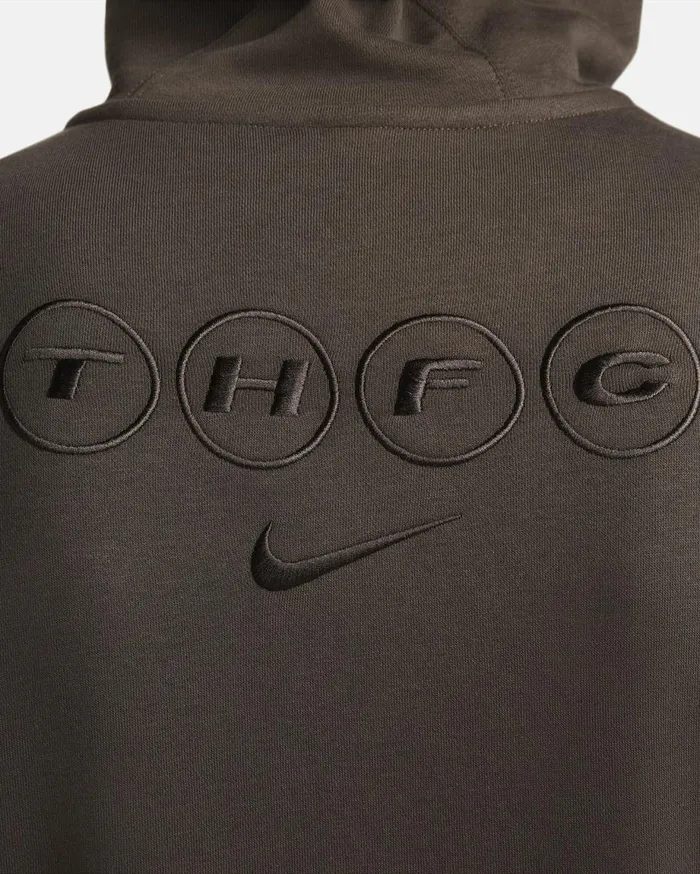Hoodies And Sweatshirts Men Nike Tottenham Hotspur Club Third Dark Chocolatedark Chocolate