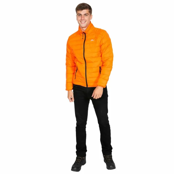 Howat Lightweight Packaway Jacket Orange Men Trespass Casual Jackets