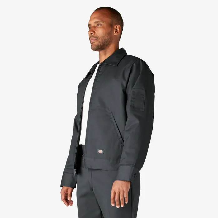 Insulated Eisenhower Jacket Charcoal Gray Charcoal Gray ch Men Dickies Outerwear Insulated Eisenhower Jacket Charcoal Gray Charcoal Gray ch Men Dickies Outerwear