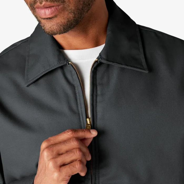 Insulated Eisenhower Jacket Charcoal Gray Charcoal Gray ch Men Dickies Outerwear Insulated Eisenhower Jacket Charcoal Gray Charcoal Gray ch Men Dickies Outerwear