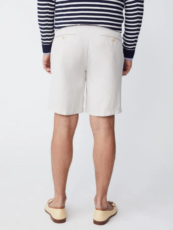 JMclaughlin Oliver 9034 Shorts In Italian Summer Twill Stone Men Shorts JMclaughlin Oliver 9034 Shorts In Italian Summer Twill Stone Men Shorts