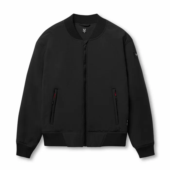 Jackets and Outerwear Men ASRV Ripstop Insulated Bomber Jacket Black