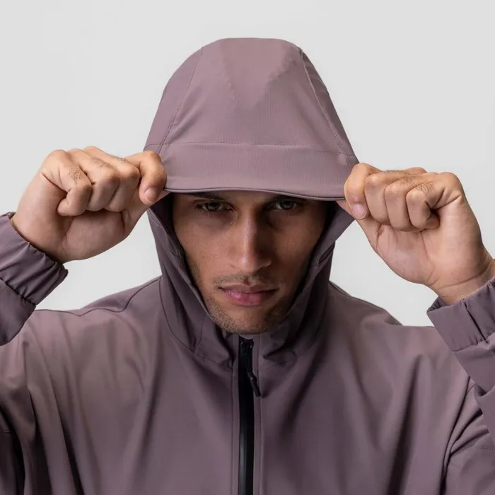 Jackets and Outerwear Men ASRV WeatherReady Anorak Jacket Moonscape 034patch034