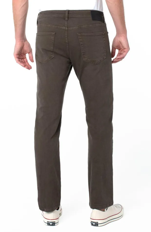 JEANS Men Liverpool Los Angeles REGENT RELAXED STRAIGHT COLORED DENIM Bark