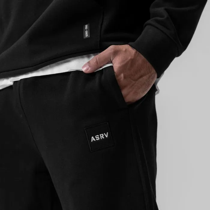 Joggers and Pants Men ASRV TechTerry Oversized Sweats Black 034patch034