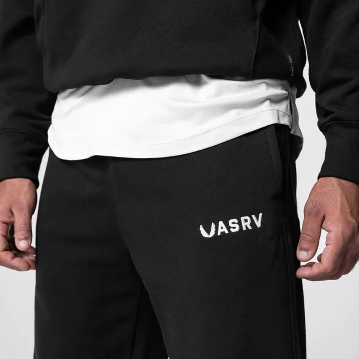 Joggers and Pants Men ASRV TechTerry Oversized Sweats Black