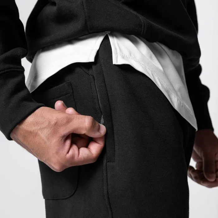 Joggers and Pants Men ASRV TechTerry Oversized Sweats Black